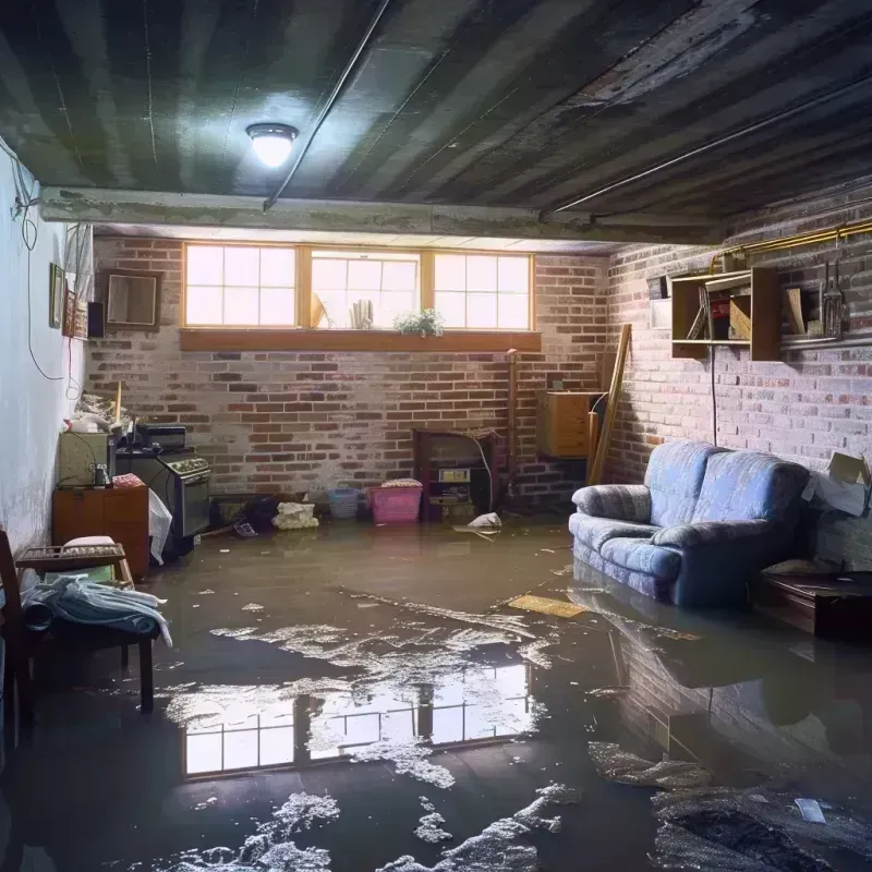 Flooded Basement Cleanup in Preston, TX